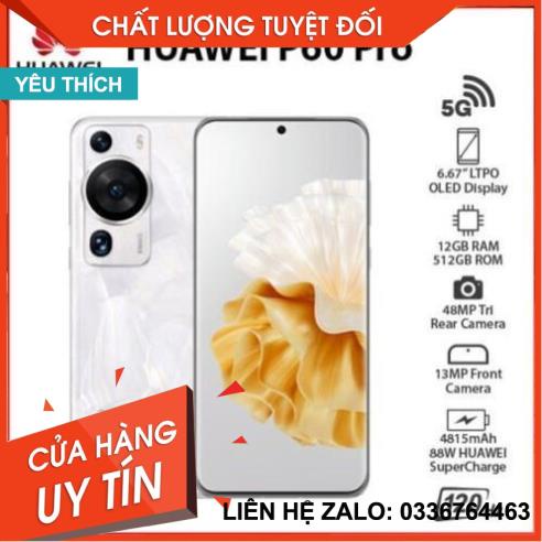 Điện thoại Huawei P60 pro   hàng nhập khẩu fullbox nguyên seal bảo hành 12 tháng !