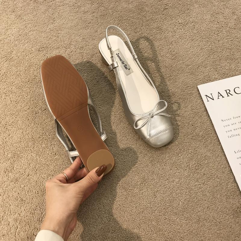 Giày Sandal Cao Gót Hở Ngón Màu Tím Thời Trang Xuân Hè Cho Nữ