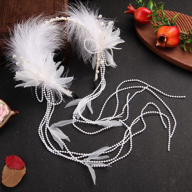 Cài Tóc Lông Vũ handmade