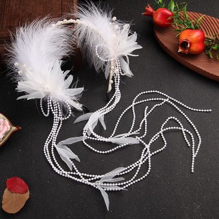 Cài Tóc Lông Vũ handmade