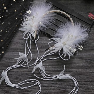 Cài Tóc Lông Vũ handmade