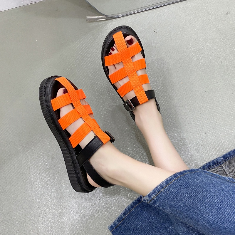 Giày Sandal Phong Cách bohemian Thời Trang Mùa Hè Hàng Mới 2023 Dành Cho Nữ