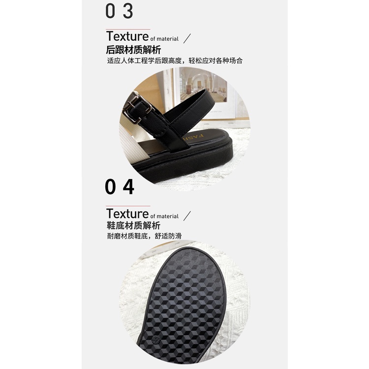 Giày Sandal Phong Cách bohemian Thời Trang Mùa Hè Hàng Mới 2023 Dành Cho Nữ