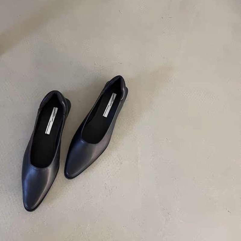 Giày búp bê đế vuông