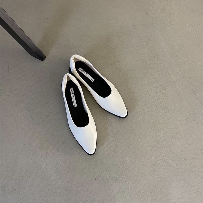 Giày búp bê đế vuông