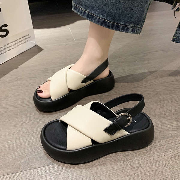Sandal Đế Xuồng Thiết Kế Mới Thời Trang Mùa Hè 2023 Dành Cho Nữ