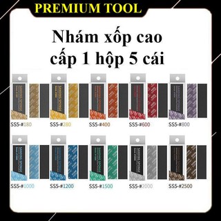 Giấy nhám xốp DSPIAE SS5 series (1 hộp 5 cái )  - NHÀ PHÂN PHỐI CHÍNH HÃNG.
