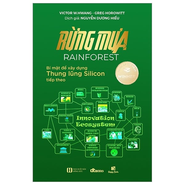 Sách - Rừng mưa (Bí mật để xây dựng thung lũng Silicon tiếp theo) - DTBooks