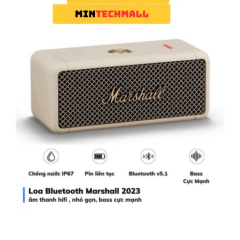 Loa bluetooth Marshall M3 phiên bản 2023 công xuất 20w pin trâu âm thanh chất lượng chống nước HIGHTECH | BigBuy360 - bigbuy360.vn