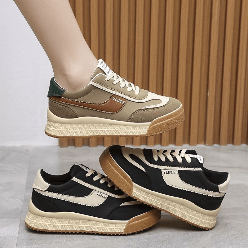 XẢ KHO SIÊU RẺ giày thể thao nữ meo meo sale rẻ do mất 1/2 chữ meo meo và giày thể thao không hộp nâu đen sale giá rẻ