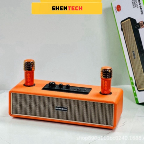 Loa Bluetooth Karaoke M2204 Kèm 2 Micro Không Dây Âm Thanh HD Chất Lượng Cao Bảo Hành Chính Hãng 12 Tháng- HIGHTECH | BigBuy360 - bigbuy360.vn