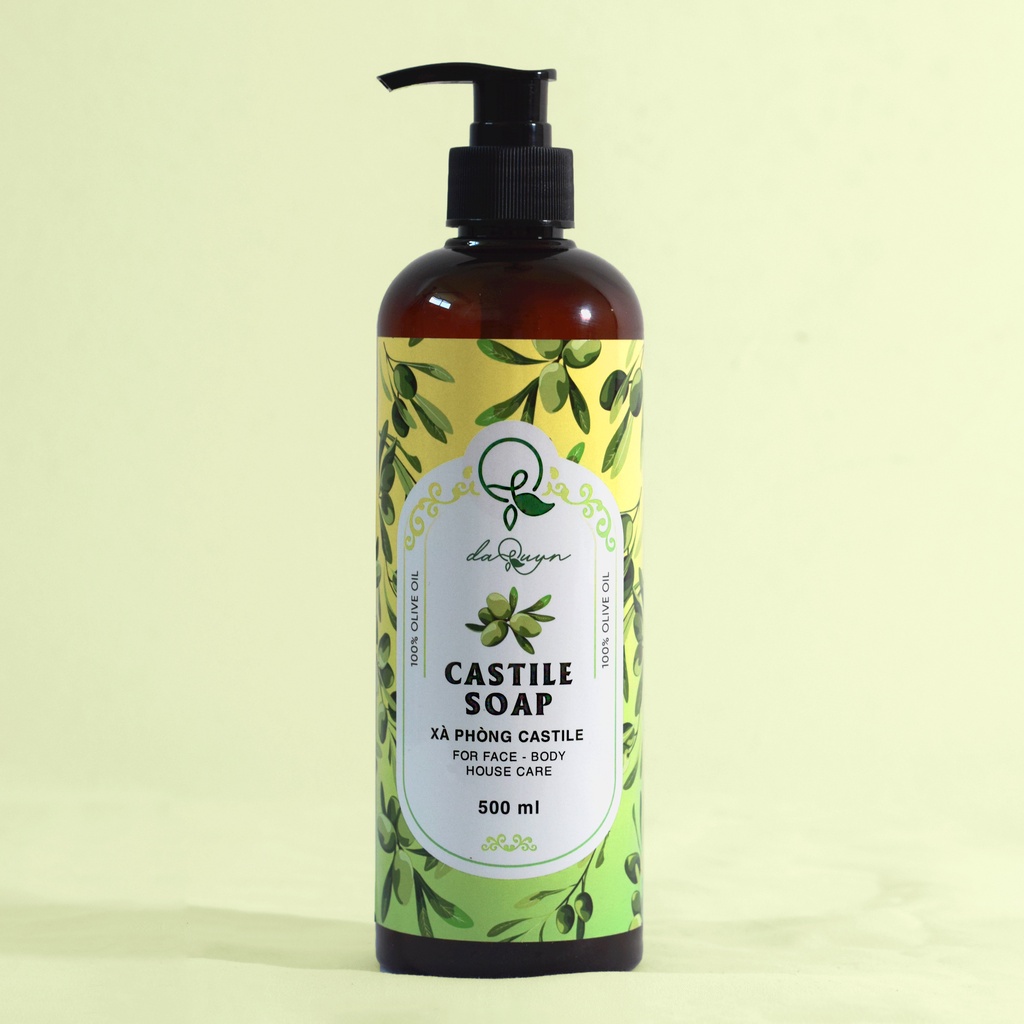CASTILE SOAP| SỮA TẮM OLIVE (JASMINE) 500ML