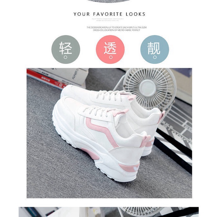 XẢ KHO SIÊU RẺ Giày Thể Thao Đế Dày Phối Lưới Thoáng Khí Phong Cách Hàn Quốc Thời Trang Mùa Hè Mới TYT106