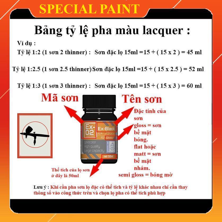 Sơn Mr.hobby lacquer  - MB04 lacquer C