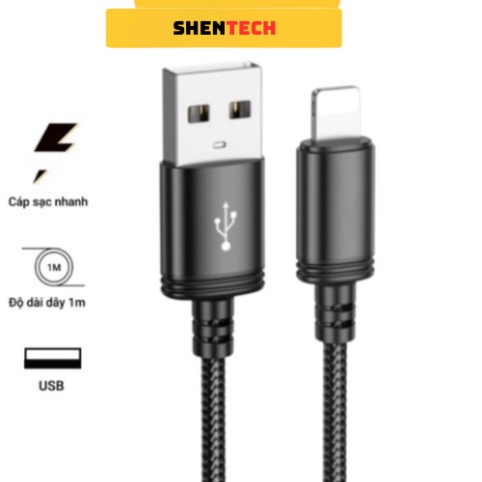 Dây Cáp Sạc Và Truyền Dữ Liệu M35 5V/6A Dài 1M Dùng Cho Nhiều Dòng Máy - Hàng Chính Hãng Hightech