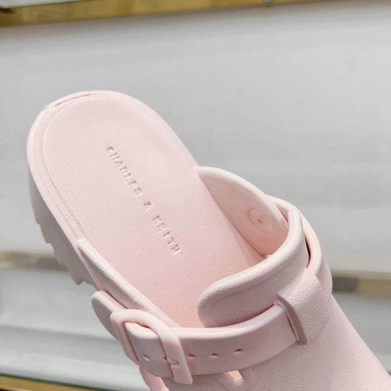 XẢ KHO SIÊU RẺ giày sục crow cnk đế 5cm mũi tròn fullbox