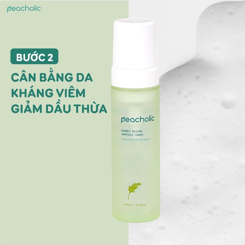 TONER TẠO BỌT PEACHOLIC