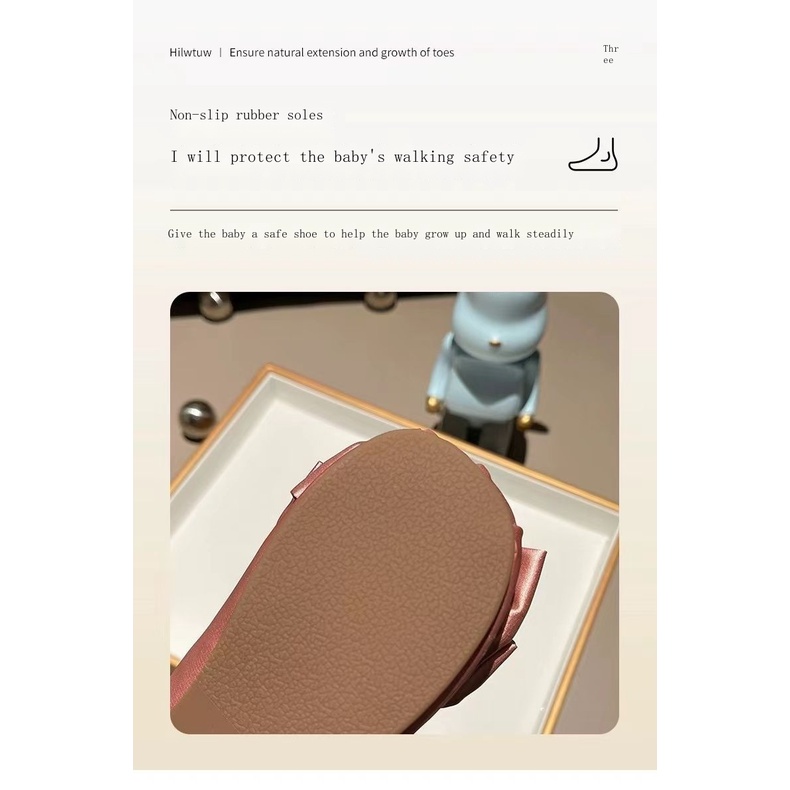 Giày Búp Bê Da Đế Mềm Chống Trượt Thời Trang Xuân Thu 2023 Cho Bé Gái