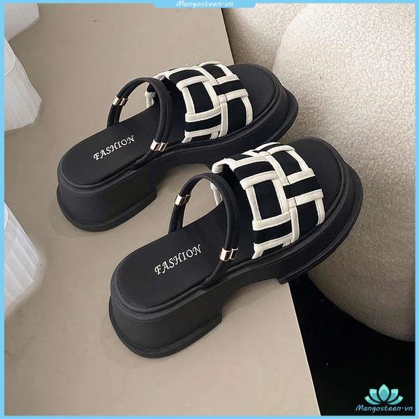 Dép Sandal Đế Dày Thời Trang Dành Cho Nữ