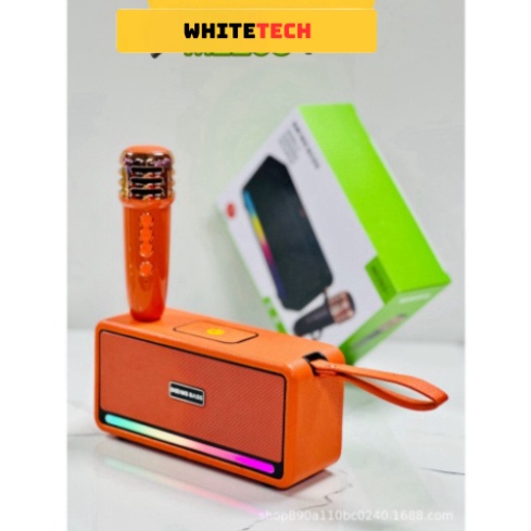 Loa Bluetooth Hát Karaoke M2203 Nhỏ Gọn Tiện Lợi Hỗ trợ thẻ Micro SD & USB Hàng Chính Hãng- HIGHTECH | BigBuy360 - bigbuy360.vn