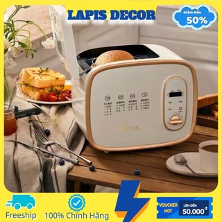 Máy làm bánh mỳ tự động bear mbj-d06n5 màu trắng - lapis decor