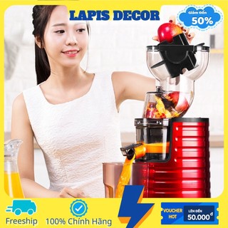 Máy ép hoa quả trái cây chậm cổ to savtm je31 je35 kiệt bã 99%(cần tây,ổi,dứa.. - lapis decor