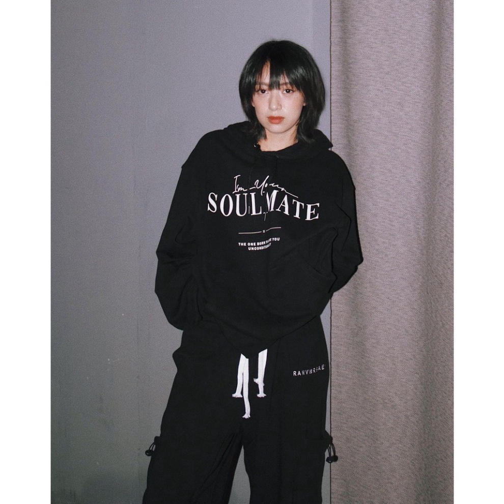 Áo Hoodie Local Brand Unisex SILENCE T-SHIRT/ "SOULMATE" , áo hoodie nỉ bông nam nuex unisex form rộng cứng cáp oversize