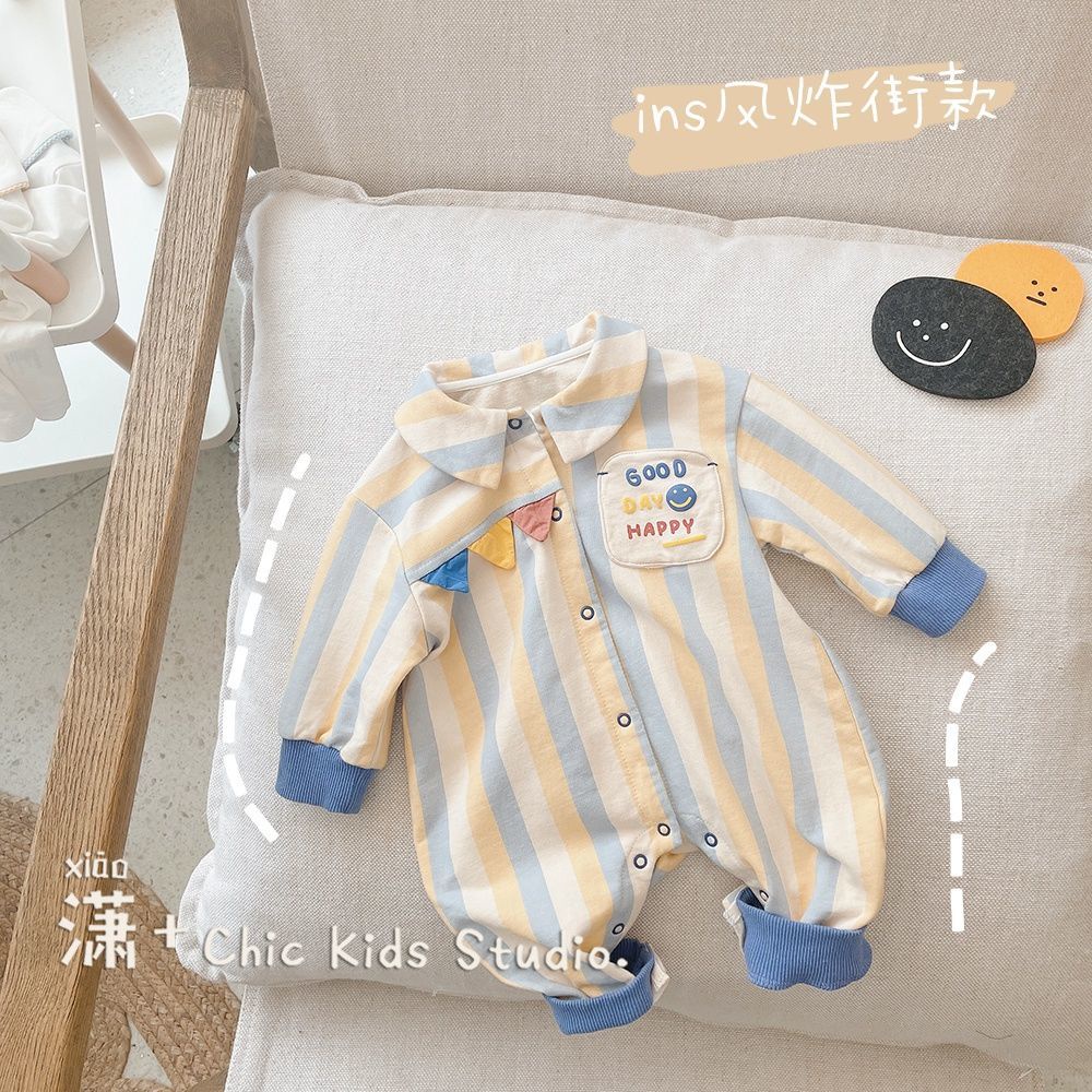 Romper Thời Trang Mùa Thu Đáng Yêu Dành Cho Bé Trai 8.25 Tuổi