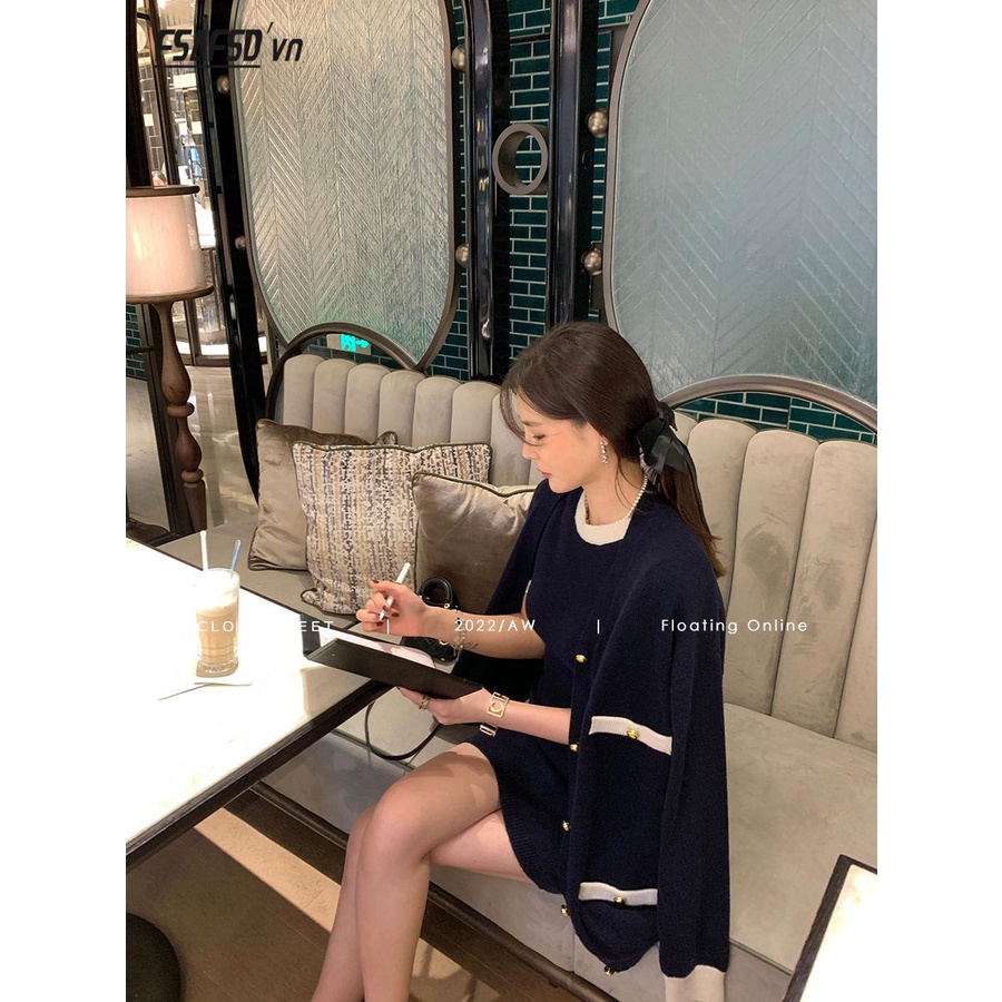 Honypove Áo Khoác cardigan Dệt Kim cotton Cao Cấp Phong Cách Mới Xuân Thu 2023