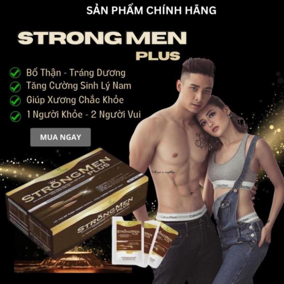 Tăng Cường Sinh Lý Nam STRONG MEN PLUS, Kéo Dài Thời Gian Quan Hệ