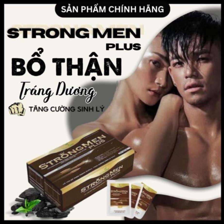 Tăng Cường Sinh Lý Nam STRONG MEN PLUS, Hỗ Trợ Nam Giới Hết Xuất Tinh Sớm, Yếu Sinh Lý