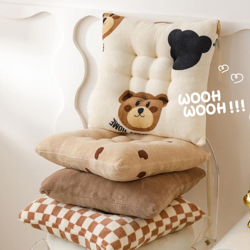 Đệm Lót Ghế Ngồi Văn Phòng Hình Vuông Dày Dặn Êm Ái