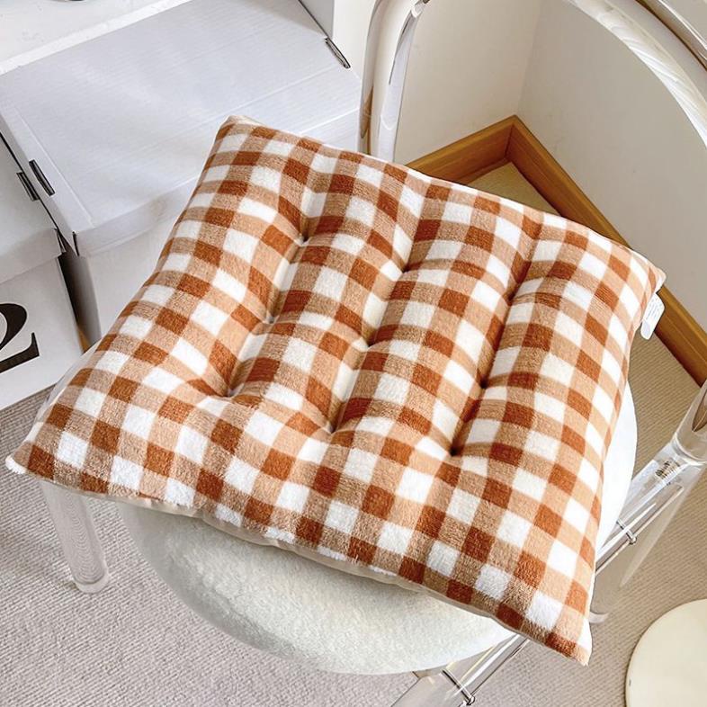 Đệm Lót Ghế Ngồi Văn Phòng Hình Vuông Dày Dặn Êm Ái