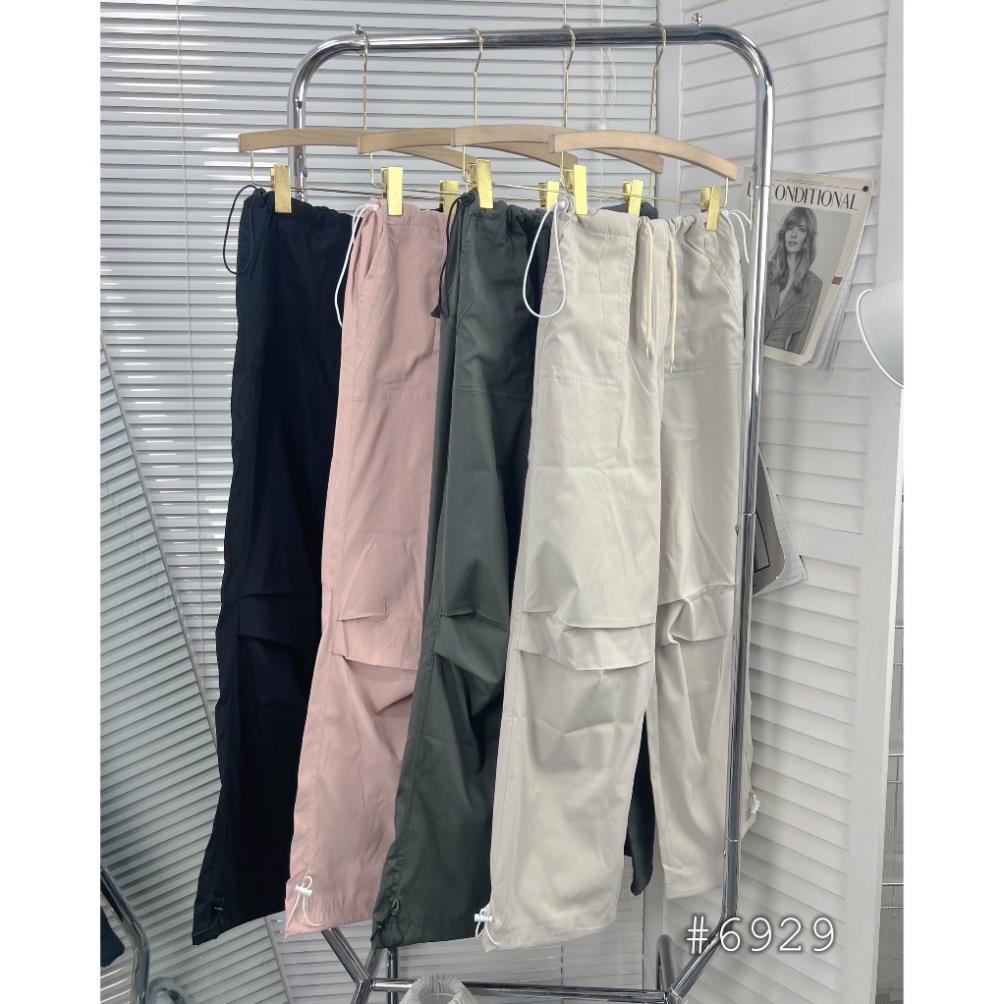 QUẦN TÚI VẢI vải dù mát có cạp chun sau form rộng dây rút gấu 23 August Store - Quanvaidu_6929_P13K11