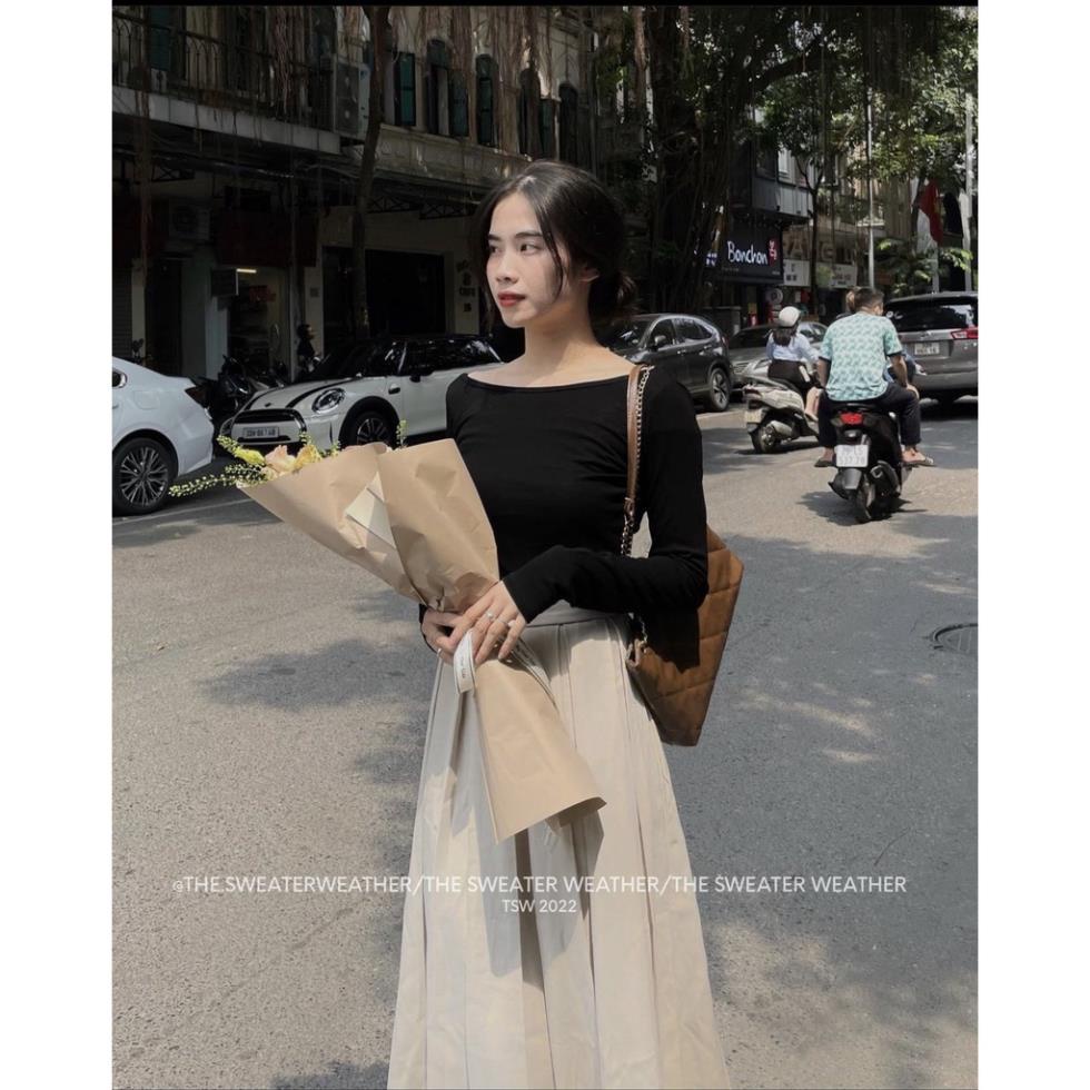 ÁO THUN HỞ LƯNG  dài tay Aogiaycatxelung189/P1K8