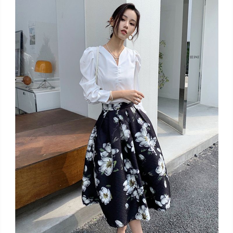 Chân Váy Dài Dáng Ôm Lưng Cao Bằng Vải Dù 35% Thời Trang Thu Đông Hàng Mới Dành Cho Bạn Nữ