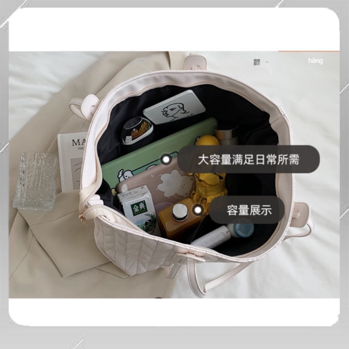 Túi xách bản to túi tote chất da siêu mềm kiểu dáng đơn giản