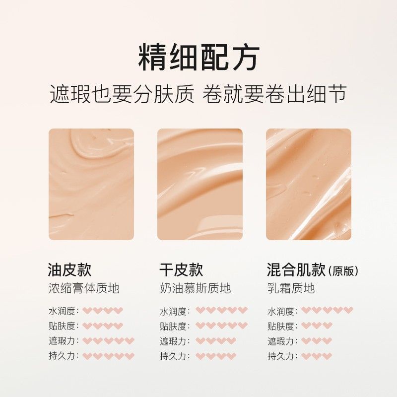 Kem Che Khuyết Điểm spenny / poetry penny Ba Màu Che Phủ Quầng Thâm / Mụn / Tàn Nhang