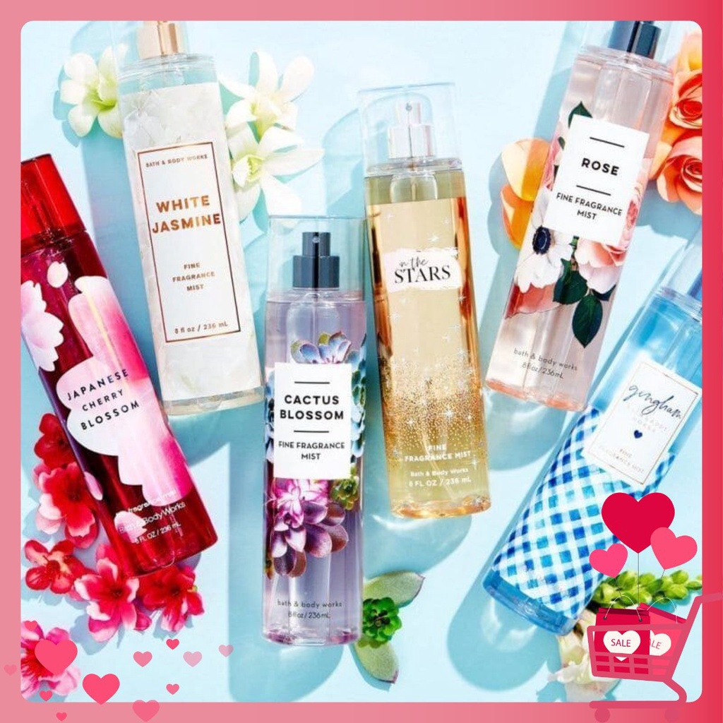(HOT) Xịt Thơm Travelsize Body Mist 10ml🌹🌹
