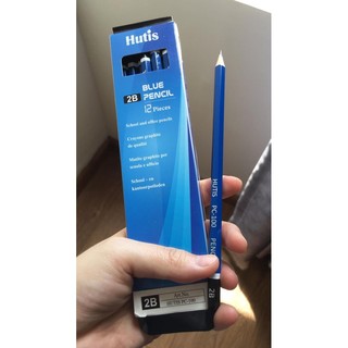 Hộp bút chì gỗ 2b hutis pc-100 dcht