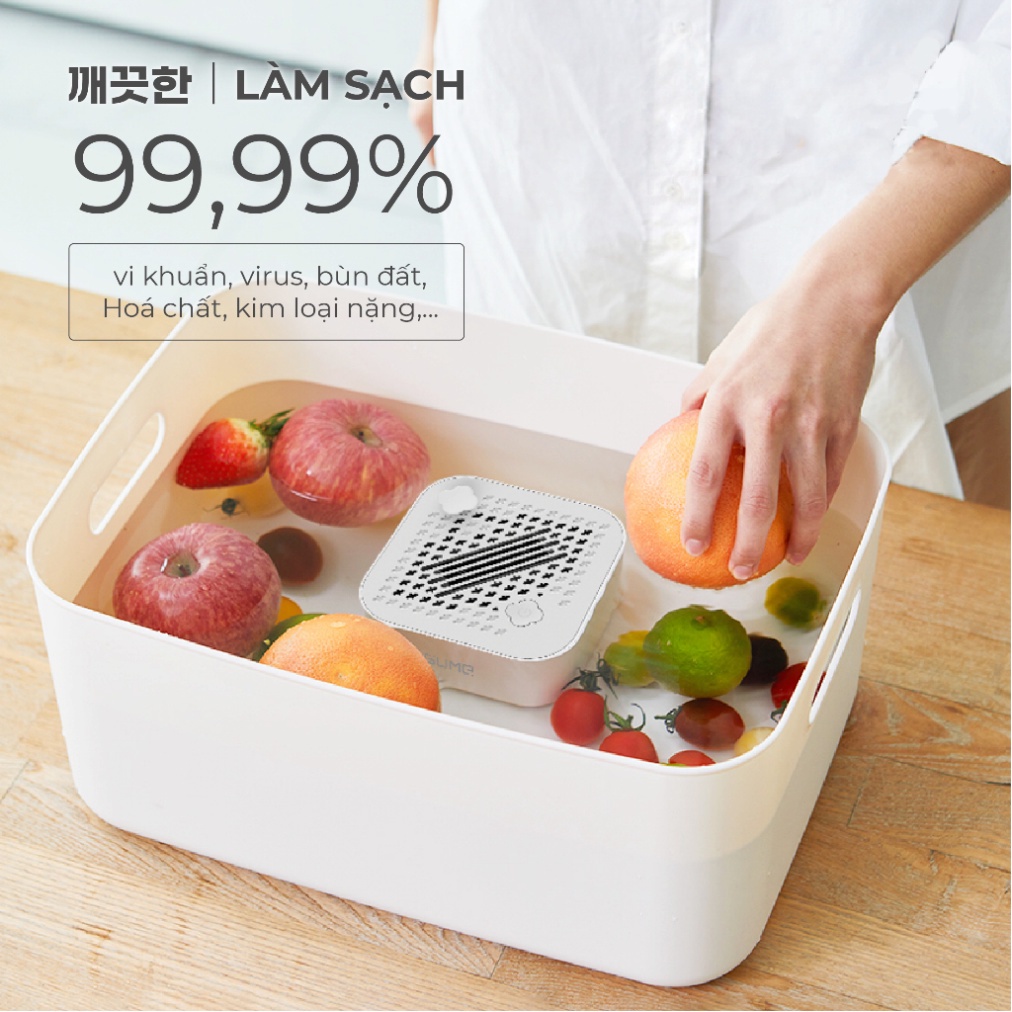 Máy khử khuẩn thực phẩm Gume - Hàng chính hãng Hàn Quốc bảo hành 12 Tháng