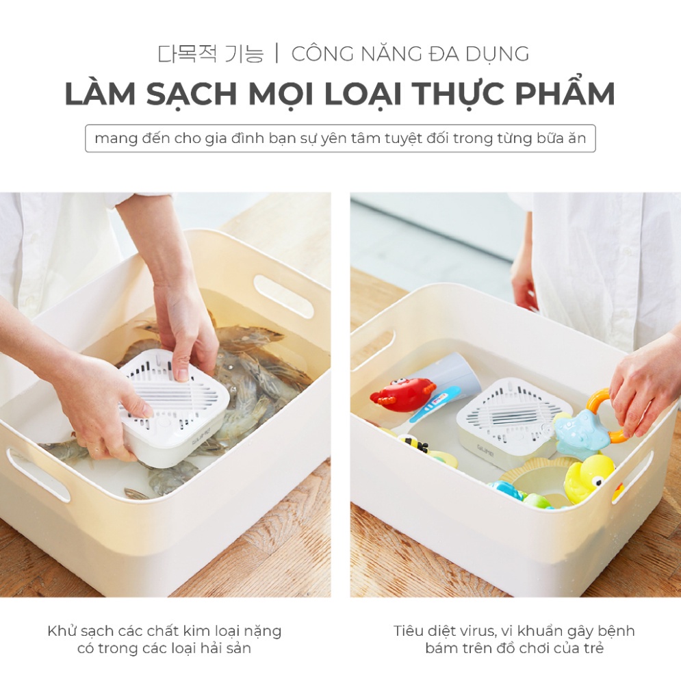 Máy khử khuẩn thực phẩm Gume - Hàng chính hãng Hàn Quốc bảo hành 12 Tháng