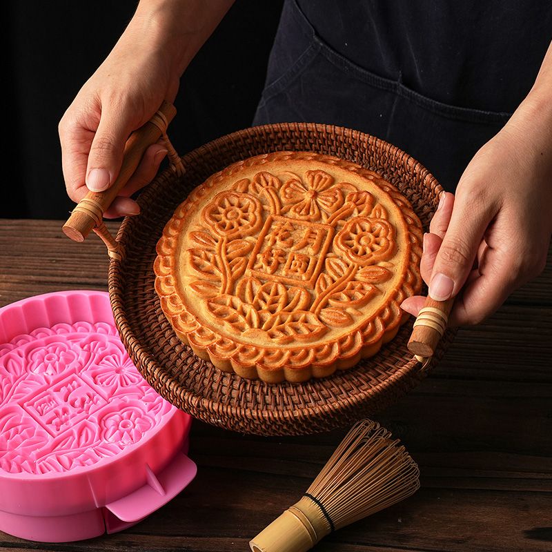 Khuôn Làm Bánh Trung Thu Kiểu Mới 2023 0.5kg 500g 0.5 2kg#23826