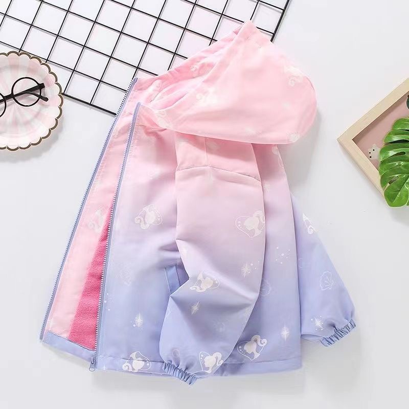 Áo Khoác Chống Gió Phong Cách Thời Trang Xuân Thu 2023 Dành Cho Bé Trai Và Bé Gái