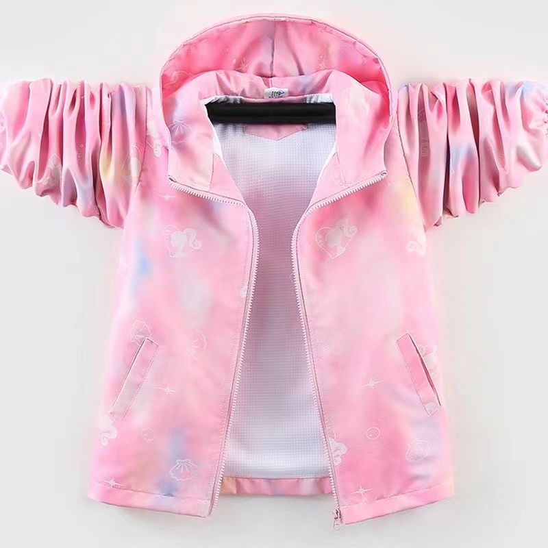 Áo Khoác Chống Gió Phong Cách Thời Trang Xuân Thu 2023 Dành Cho Bé Trai Và Bé Gái
