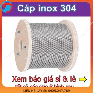 Cáp inox 304 cáp thép thái bình vina