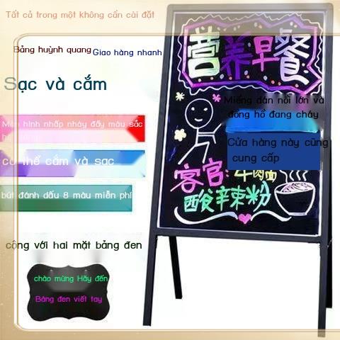 Bảng huỳnh quang điện tử LED, DIY sáng tạo, thu hút khách hàng, biển quảng cáo