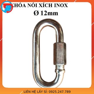 Móc nối xích, khóa xích inox cáp thép thái bình vina