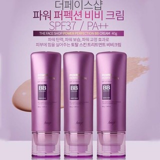 Kem Nền Che Khuyết Điểm The Face Shop BB Cream, Chỉ Số Chống Nắng SPF 37PA, Che Phủ Hoàn Hảo Mang Đến Làn Da Sáng Mịn