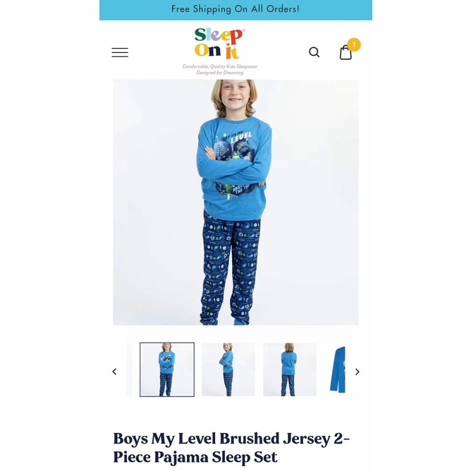 Bộ PJ sleep bé trai